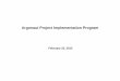 Argonaut Project Implementation Program · 2018-10-24 · Argonaut Project is a focused, market-driven code and documentation sprint Its origins lie in: • JASON Task Force recommendations