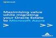 Maximising value while migrating your Oracle Estate to ......As of Oracle 12c, the Oracle database product family consists of four different database editions: Standard Edition 2,