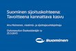 Suominen sijoituskohteena: Tavoitteena kannattava …suominen.studio.crasman.fi/pub/Sisältö/Group/Investors...26,9 miljoonaa euroa. 25.5.2015 Suominen is a globally leading supplier