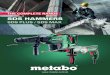 SDS HAMMERS - Metabo...Plastic carry case KHA 18 LTX BL 24 Quick Cordless Hammer ... 15 200 260 631853000 16 100 160 631854000 ... long service life, quicker, no problem when cutting