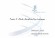 Topic 9: Claim Drafting Techniques Emmanuel E. Jelsch ... · Drafting Patent Applications Once the patent agent understands the invention, then he can begin preparing the patent application