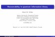 Recoverability in quantum information theory · Mark M. Wilde (LSU) 2 / 23. Background | entropies Umegaki relative entropy [Ume62] The quantum relative entropy is a measure of dissimilarity
