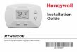 69-1926EF - RTH5100B...Non-Programmable Digital Thermostat 69-1927ES Check to make sure your package includes the following items: Pre-installation checklist. Installation Guide 