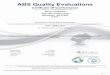 ABS Quality Evaluations - Maxim IntegratedActivity: Process Design & Product Design Activity: Process Design & Product Design Facility: Maxim Integrated 160 Rio Robles San Jose, CA