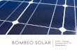 BOMBEO SOLAR SIV007 Tecnología master SIH007/treballs 2017... · 2018-02-21 · CONTENIDO Aplicable a varios tipos y tamaño de instalación: Baja potencia (hasta 1kW).Bombeo en