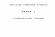KCSE REVISION · Web viewREVISION COMPUTER STUDIES PAPER 1. 10 Sample Papers + Answers. SAMPLE PAPER 1. COMPUTER STUDIES PAPER 1. 451/1. SECTION A (40 MARKS) ANSWER ALL QUESTIONS