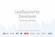 LeadSquared for Developers...Web App. More. 13 INSTALL squar Configure Custom Tab Connector Lead Details Custom Tabs 133 Activities My Orders Title v My Ordersl +Add Custom Tab URL*