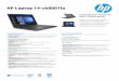 HP Laptop 14-ck0007la · 2020-03-25 · • Almacenamiento en la nube de Dropbox: Si aún no lo tienes, suscríbete para obtener 25 GB de espacio de Dropbox sin cargo durante 12 meses