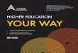 HIGHER EDUCATION YOUR WAY - Activate Learning · 2020-05-04 · Our higher education partners for degree courses are Oxford Brookes University and the University of Northampton