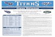 FOR IMMEDIATE RELEASE TITANS HOST JETS AT prod. ... Titans lead 1-0 ¢¾ Total points: Titans 965, Jets