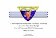 Challenges of Integrated Testing & Training at a Live Fire ... · to meet Navy helo crew recurring lasing proficiency and live fire qualifications • Okinawa EWEX (1-2 per year);