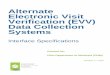 Alternate Electronic Visit Verification (EVV) Data …...Alternate Electronic Visit Verification (EVV) Data Collection Systems Interface Specifications Created for: Ohio Department