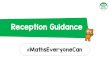 Reception Guidance - White Rose Maths...Introducing zero Enhancements to areas of learning Small World Outdoors Maths area Outdoors Reception –Addition and Subtraction –Introducing