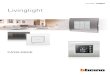 iqtrading.ua · 2020-01-27 · 3 LIVINGLIGHT CATALOGUE 4-39 General features Contents Livinglight domestic series 40 Connected home 62 Livinglight MyHOME_Up 67 Installation and range