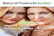 Natural Products Insider · aging. Compelling ingredients—collagen, CBD, carotenoids, ﬂavonoid-rich berries and enzymes—are intersecting with a few of the most common ailments
