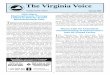 The Virginia Voice€¦ · care did so for symptoms associated with musculoskeletal ailments – the top complaint of those tracked for the report. For years, the Virginia Chiropractic