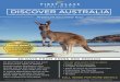 DISCOVER AUSTRALIA · 2017-12-21 · DISCOVER AUSTRALIA Premium Escorted Tour 20 DAYS FROM £5995 PER PERSON Prices are per person, based on 2 people sharing, including offer shown