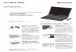 ThinkPad R60e - ぷらっとホーム株式会社製品シリーズ ThinkPad R60e 製品番号 0657BZJ 0657BVJ 0657BFJ Microsoft® Office Personal Edition 2003 搭載モデル ※1