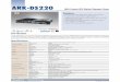 ION-2-based OPS Digital Signage Player NEW Featres...2014/06/24  · Embedded Signage o Featres ARK-DS220 ION-2-based OPS Digital Signage Player Integrated NVIDIA GT218 (ION2) graphic