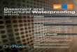 Baee ad Sca Waterproofing · Sca Waterproofing Walls and floors in rooms below ground level are subject to lateral damp penetration by either hydrostatic pressure or capillary action
