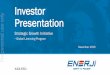 Investor Presentation For personal use only · Enerji v Energy Note: 17.5 million performance rights, and 7.5 million unlisted options ... Andrew Vlahov – Chief Executive Officer