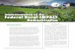 Implementation of the Federal Rural Impact Demonstration · Implementation of the Federal Rural IMPACT Demonstration ovember 2016 3 Overview of the Rural IMPACT Demonstration Origins