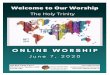 Online Worship Page · “Welcome one another, therefore, as Christ has welcomed you.” Romans 15:7 Good Shepherd Lutheran Church warmly welcomes people of any age, race, nationality,
