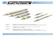 MagSpring – Magnetic Springs€¦ · The constant force spring technology for industrial applications MagSpring – Magnetic Springs. Slider Neodymium Magnet ... Depending on the