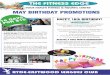 YOUR HEALTH FITNESS & AQUATIC CENTRE MAY BIRTHDAY … - UPDATE Fitness... · adrenaline hq supplements in house, 6-8pm, 26th - 30th may $5 off one hour massag-es for the week -magic