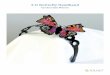 3-D Butterfly Headband - SulkyUsing the small Flight of Fancy Butterfly embroidery files, create 1 small body and 1 small wingspan. Choose a batik fabric with lots of colors and a