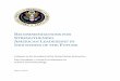 RECOMMENDATIONS FOR STRENGTHENING ... - …...The Office of Science and Technology Policy (OSTP) was established by the National Science and Technology Policy, Organization, and Priorities