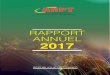 RAPPORT ANNUEL 2017 - Bienvenue sur ARPT | ARPT · télécommunications. Dans le secteur des télécommunications, l’atterrissage du câble sous-marin et le déploiement du backbone