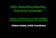 CSOs Debriefing Meeting Anti-Coal Campaignworld.350.org/africa/files/2016/09/G-ROC-Presentation-Press-Conference.pdf1. Type of coal to be imported - Peat, Lignite, Black coal and Anthracite
