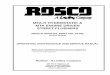 MTA-H HYDROSTATIC & MTA ENGINE DRIVEN STREET FLUSHERS · MTA or MTA-H STREET FLUSHER Introduction 1.2 ROSCO - A LeeBoy Company This manual has been compiled to assist the owner and/or