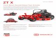 You’ll Never Second Guess Your Gravely...LEARN MORE AT GRAVELY.COM FULLY WELDED TUBULAR FRAME unlike the competitive c-channel frames, this fully-welded, steel tubular frame provides