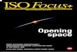 Opening space - ISO · Volume 2, No. 9, October 2011, ISSN 1729-8709 Opening space • NASA Associate Administrator : International Standards underpin the spirit of the Space Age
