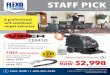 STAFF PICK - Flexo Products Limited | Cleaning Chemicals ... · • 16” cleaning width and 120 PSI pumps CEX410 FREE with purchse Upholstery Kit: ZVV81250 comes with hose and tool