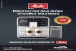 Discover our new range of Coffee Machines · now makes coffee a pleasure on a whole new playing field: As the official coffee partner of ... An overview of the Bean to Cup machines: