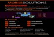 MobileSolutions · 2015-05-29 · MOBILESOLUTIONS Enterprise mobility solutions Services Technologies Custom application development Porting apps to new platform Go-Mobile Consulting