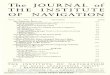 The JOURNA ofL THE INSTITUTE OF NAVIGATION · The Journal of the Institute of Navigation, 'NAVIGATION, U.S.A.' Navigation, the quarterly Journa of thle American Institut oef Navigation,