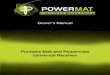 Owner’s Manual - Abt Electronics · model-specific Powermat Receiver. Verify that your handheld device is properly positioned on the Powermat Mat and that the indicator light is