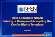 Data Sharing in NHSN: Joining a Group and …The Group Function Any entity can maintain a Group in NHSN (state health departments, hospital systems, quality improvement organizations,