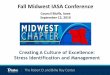 Creating A Culture of Excellence: Stress … - IASA...Creating A Culture of Excellence: Stress Identification and Management Behavioral Ethics • Business and Professional Ethics