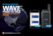 WAVE - Motorola Solutions · WAVE two-way radio provides the benefit of WAVE with a rugged two-way radio on a nationwide network. Using the TLK 100, a powerful and slim purpose-built