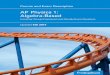 AP Physics 1: Algebra-Based€¦ · 4 AP Physics 1: Algebra-Based Course and Exam Description underserved. The College Board also believes that all students should have access to