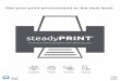 Get your print environment to the next level. · steadyPRINT makes the print server migration easier than ever – even with different operating systems. Incl. the migration of printers,