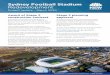Sydney Football Stadium Redevelopment - Infrastructure NSW · Sydney Football Stadium Redevelopment Project update – March 2020 Award of Stage 2 construction contract The NSW Government