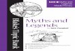 90006 Myths and Legends...books on display and then, as a class, brainstorm differences between the types of stories myths and legends tell. List on the board differences that the