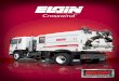 Crosswind - Joe Johnson Equipment€¦ · Elgin Crosswinds are proudly assembled in the U.S.A. using only the finest materials. Elgin Sweepers are built for clean, backed for life
