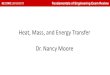Heat, Mass, and Energy Transfer Dr. Nancy Moore · Fundamentals of Engineering Exam Review Other Disciplines FE Specifications Topic: Heat, Mass, and Energy Transfer 9-14 FE exam
